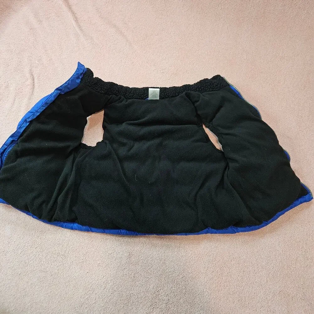 Gymboree Blue Black Puffer Vest Size 2T-3T